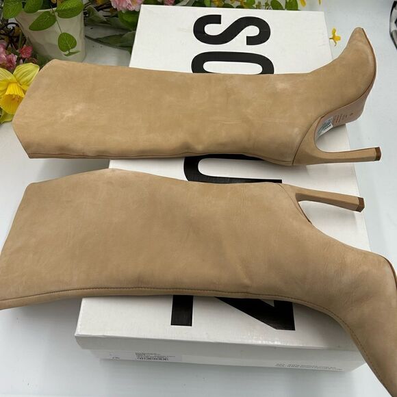 SOLD!!!!!!!!       Women’s Schutz suede boots tan size 6.5 made in Brazil - Picture 7 of 7